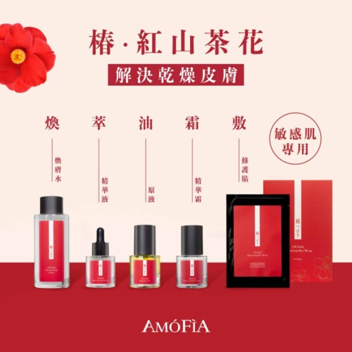 【敏感肌護理專用】椿TSUBAKI•紅山茶花保濕修護套裝